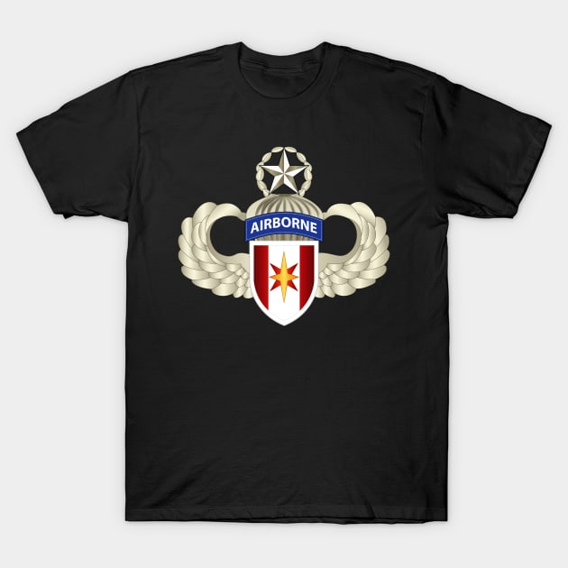 44th Medical Brigade w Master Airborne T-Shirt by twix123844